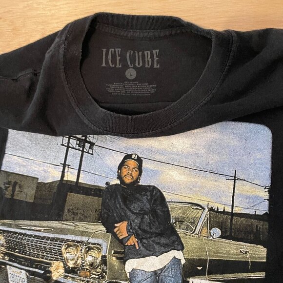 Vintage Ice Cube T-shirt | Doughboy, Boyz In The Hood, Convertible Car Black L - Picture 2 of 7